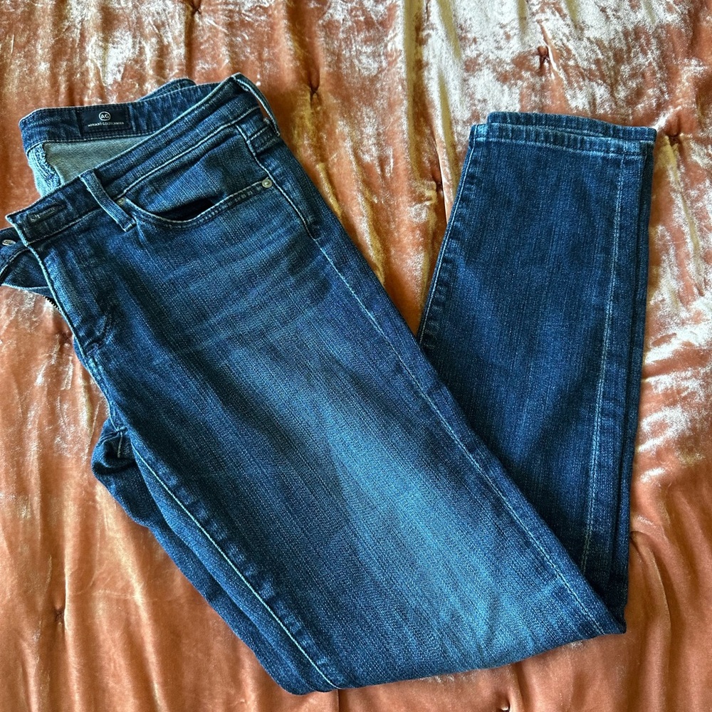 AG Stevie Ankle Slim Straight Jeans